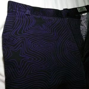 Vintage Gianni Versace "Star" wool slacks